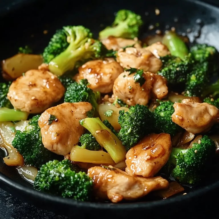 Chicken and Broccoli