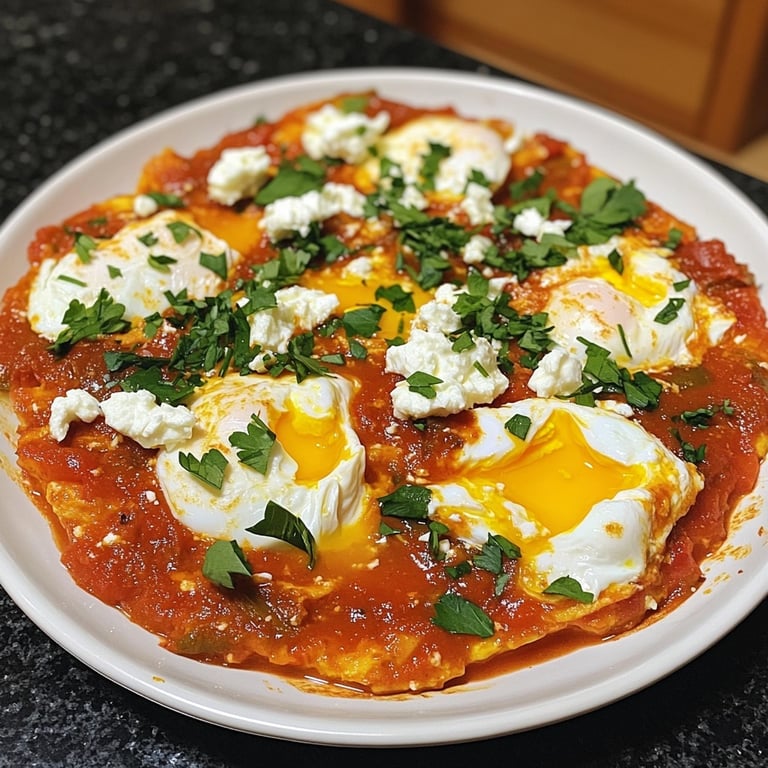 Internationale-Küche-Shakshuka mit Feta