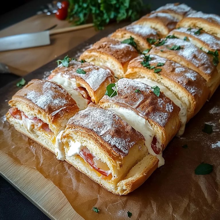 Das beste Brot mit Sahne