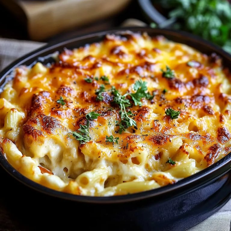 Mac and Cheese Rezept aus dem Ofen - einfach & schnell