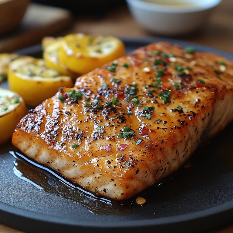 Filete de Salmón Cocinado en la Freidora de Aire: Una Increíble Receta Última