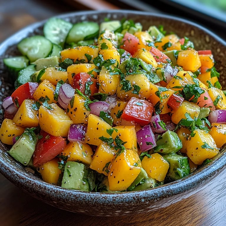 Ensalada de Aguacate y Mango: Una Increíble Receta Última