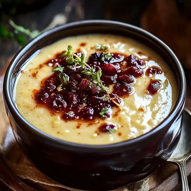 Hausgemachte Preiselbeersauce