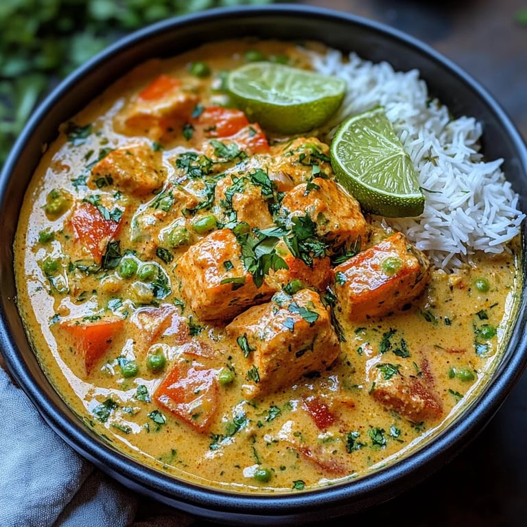 Salmon in Coconut Lime Indian Curry: An Incredible 7-Step Recipe