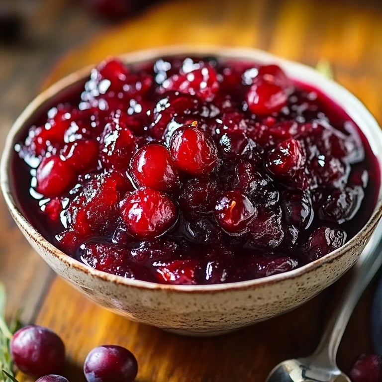 Homemade Cranberry Sauce