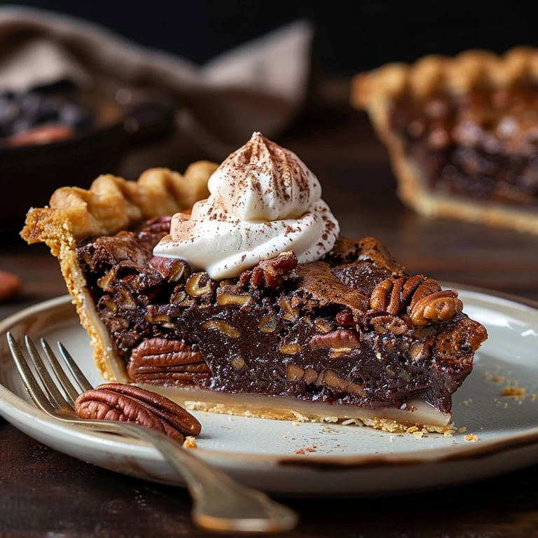 Brownie Pecan Pie