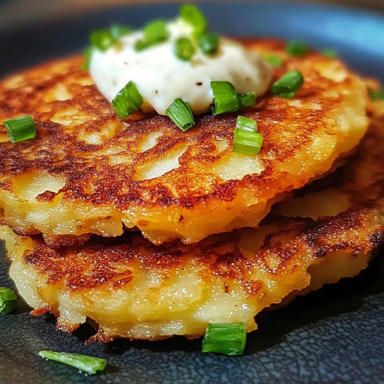 Klassische Deutsche Kartoffelpuffer