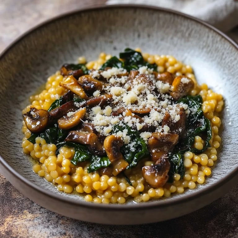 Fregola mit Schwarzkohl und Pecorino nach Nigel Slater