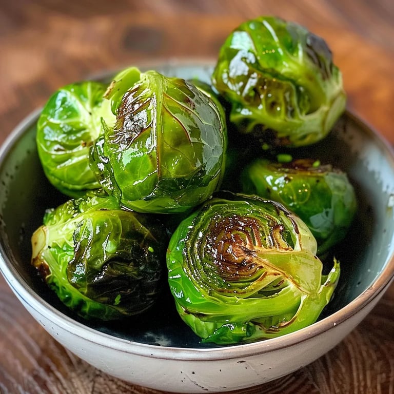 Knusprige Rosenkohl aus der Heißluftfritteuse