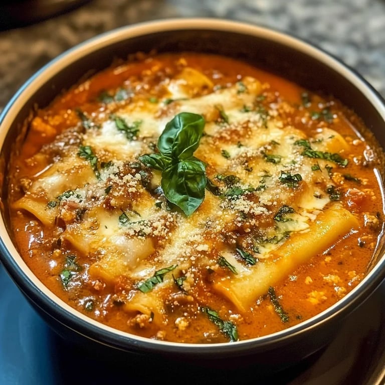 Easy Viral Lasagna Soup (One Pot!)