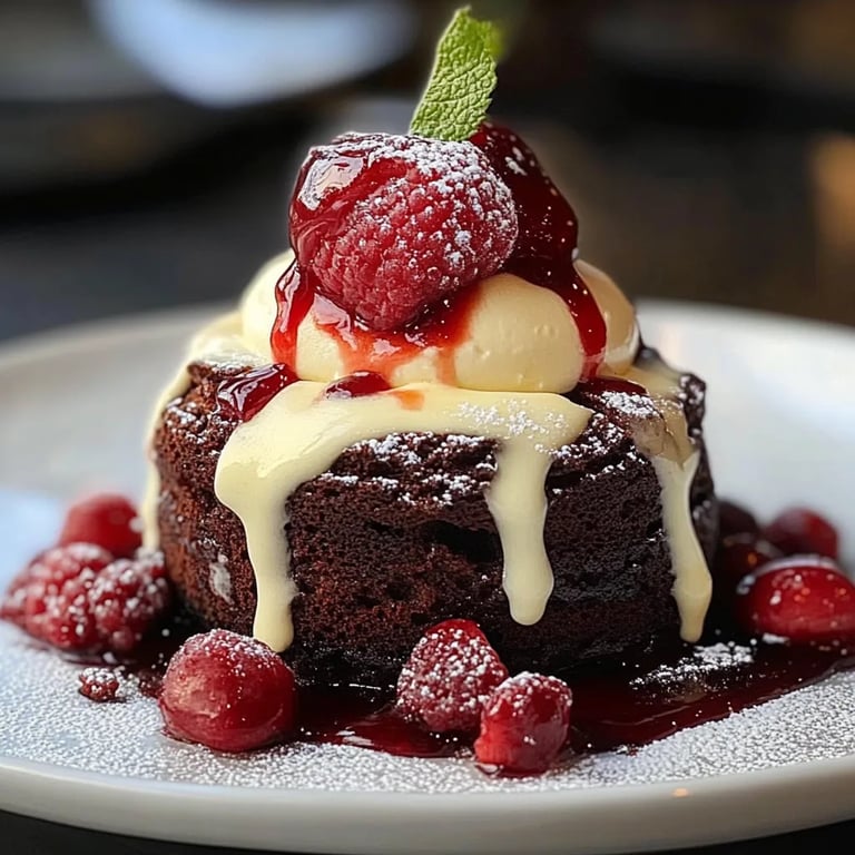 Red Velvet Lava Cake