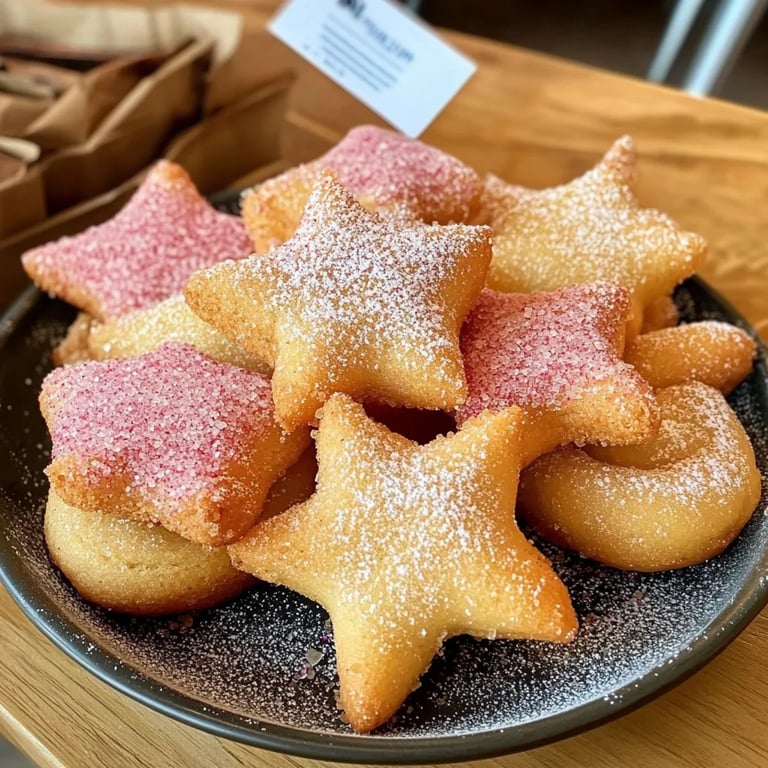 Schmandplätzchen mit Zimt und Zucker