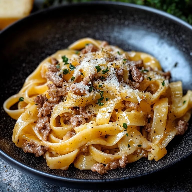 Weiße Bolognese