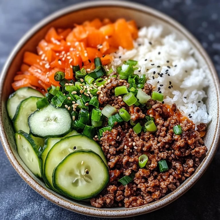 Quick & Easy Korean Ground Beef Bowl: An Amazing Ultimate Recipe