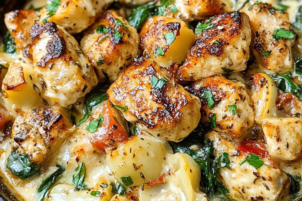 Spinach Artichoke Chicken Skillet: An Amazing Ultimate Recipe