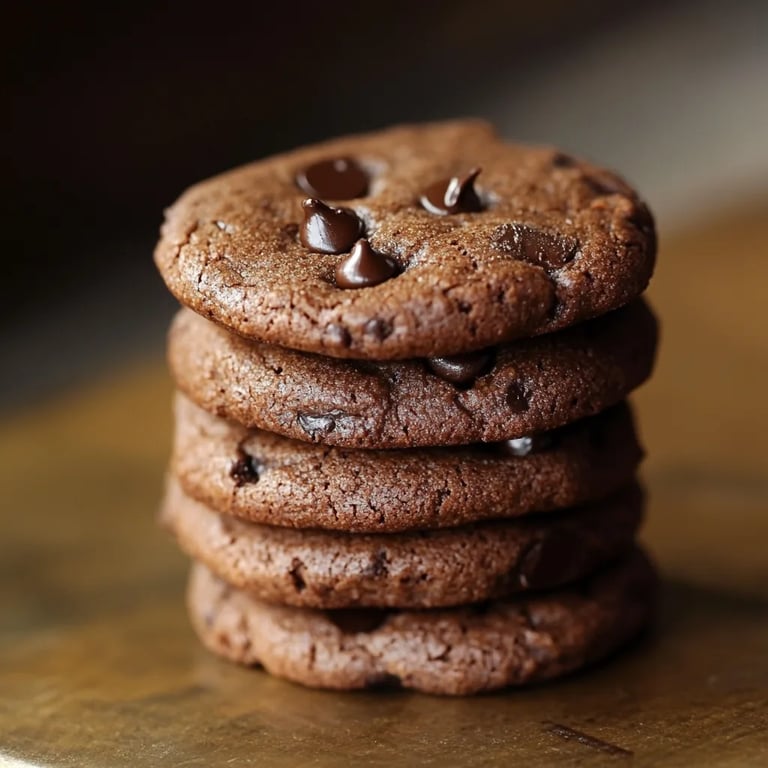 Dicke Espresso-Schokoladenkekse