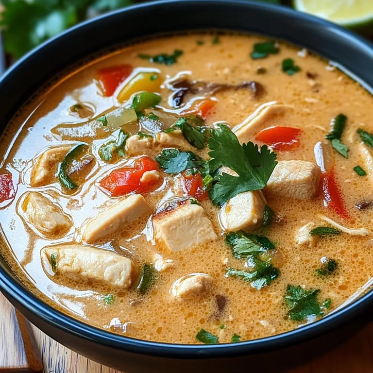 Easy Thai Coconut Chicken Soup: An Incredible 5-Ingredient Recipe