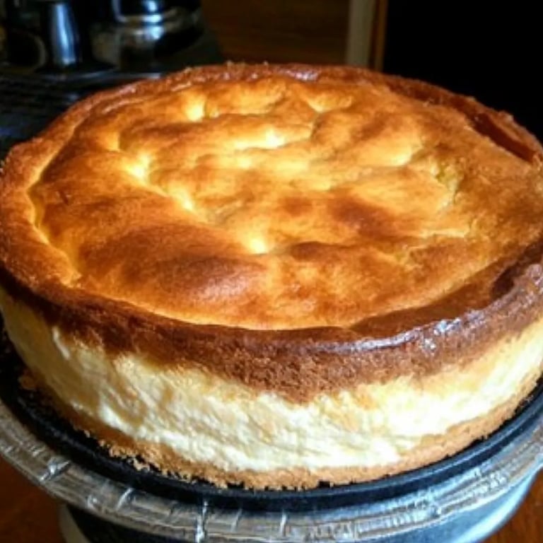 Käsekuchen ohne Boden
