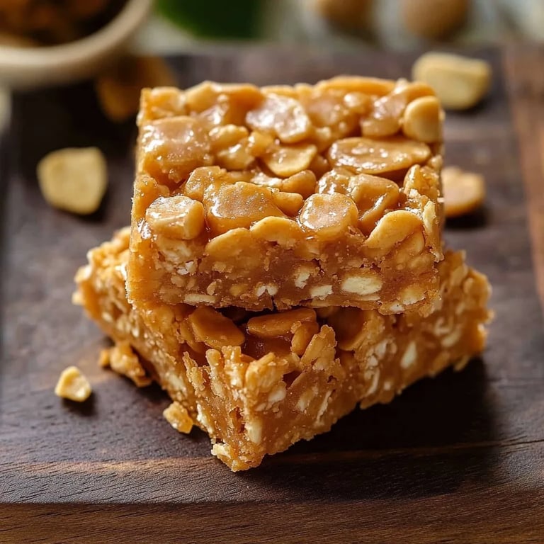 Peanut Butter Cornflake Bars