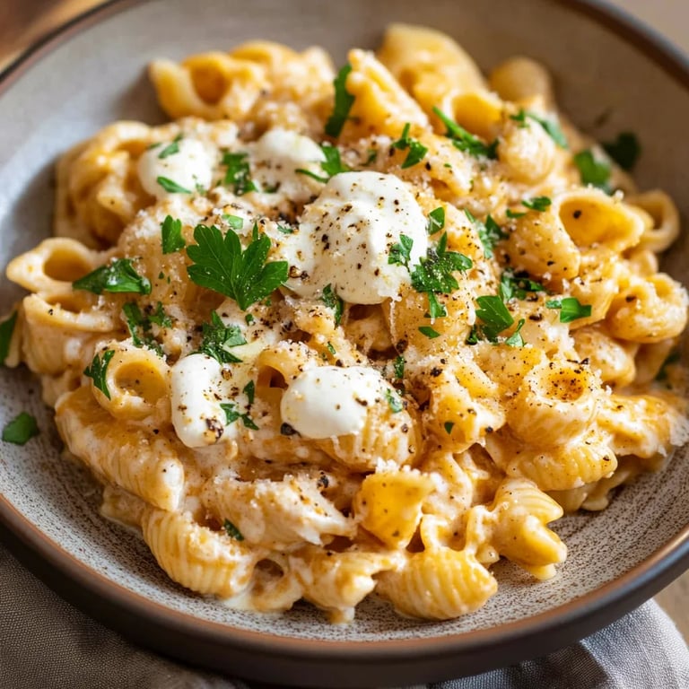 Cremige Pasta