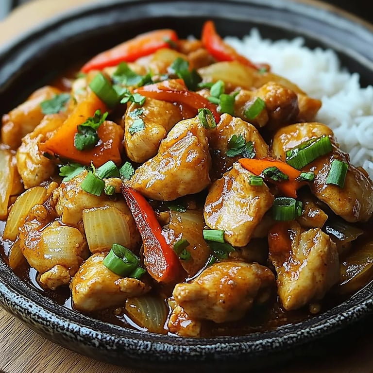 <p>Pollo al Curry Chino: Una Increíble Receta Última</p>