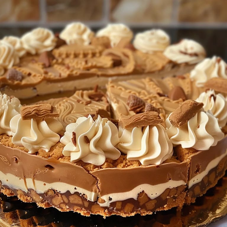 Biscoff Cookie Pie