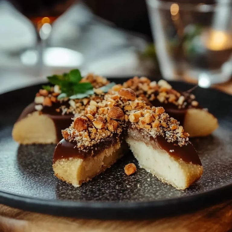 Nussecken Rezept saftig