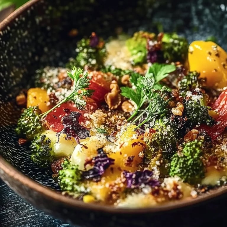 Bunter Gemüse-Hack-Auflauf