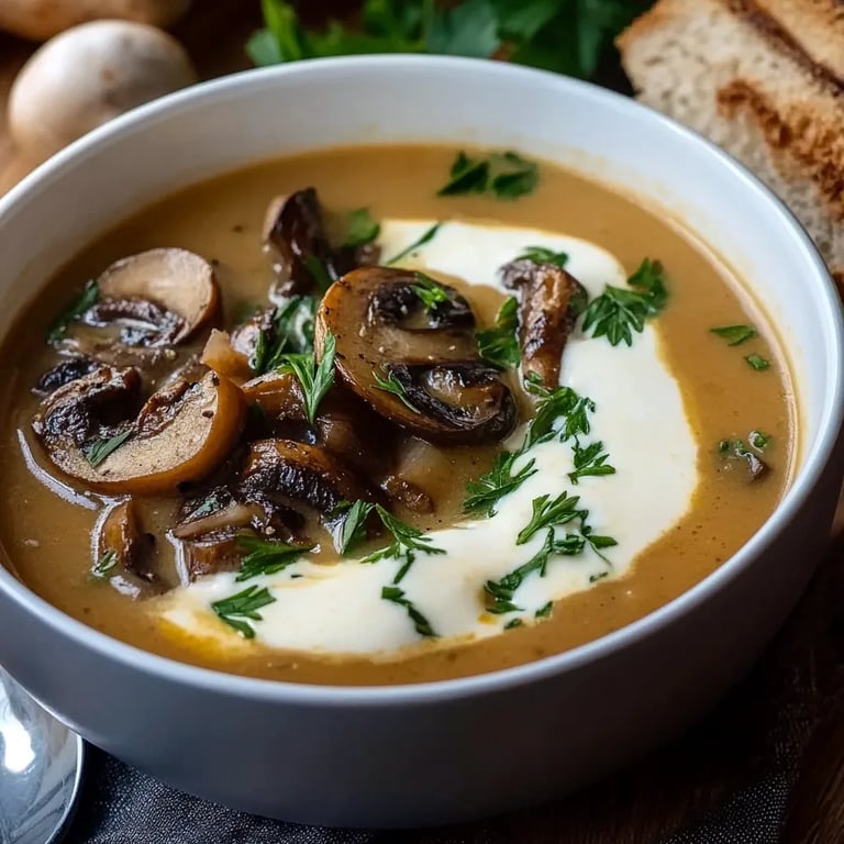 Creamy Mushroom Soup: An Incredible Ultimate Recipe to Enjoy Anytime