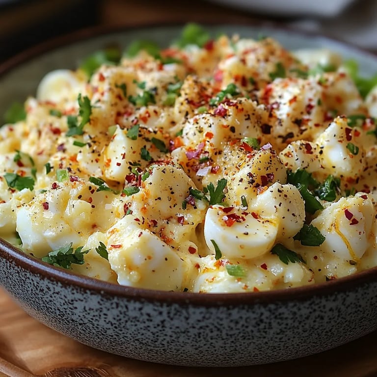 Salade d'œufs au fromage cottage : Une Recette Incroyable Ultime à Découvrir