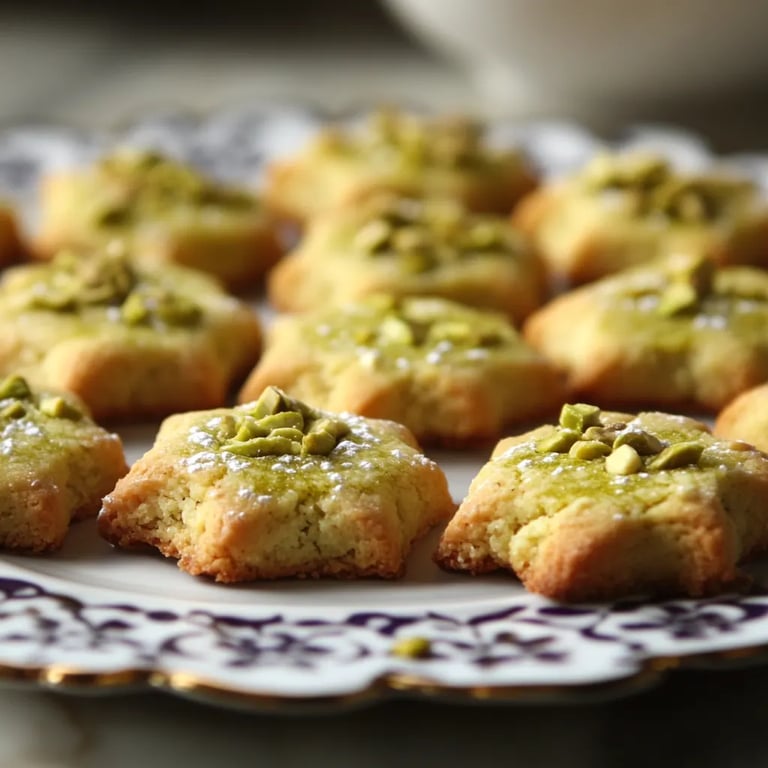Pistazien Plätzchen