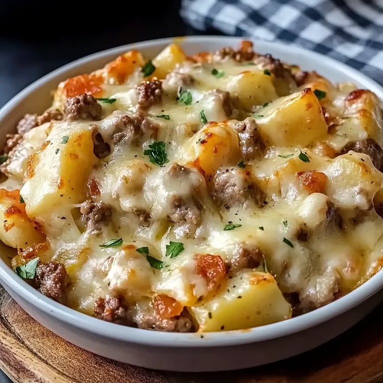 Cheesy Meat & Potato Skillet: An Amazing Ultimate Recipe