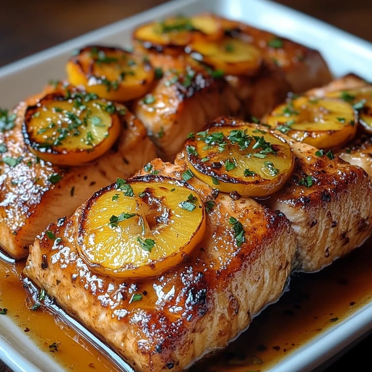 Bourbon Peach Roasted Salmon: An Amazing Ultimate Recipe