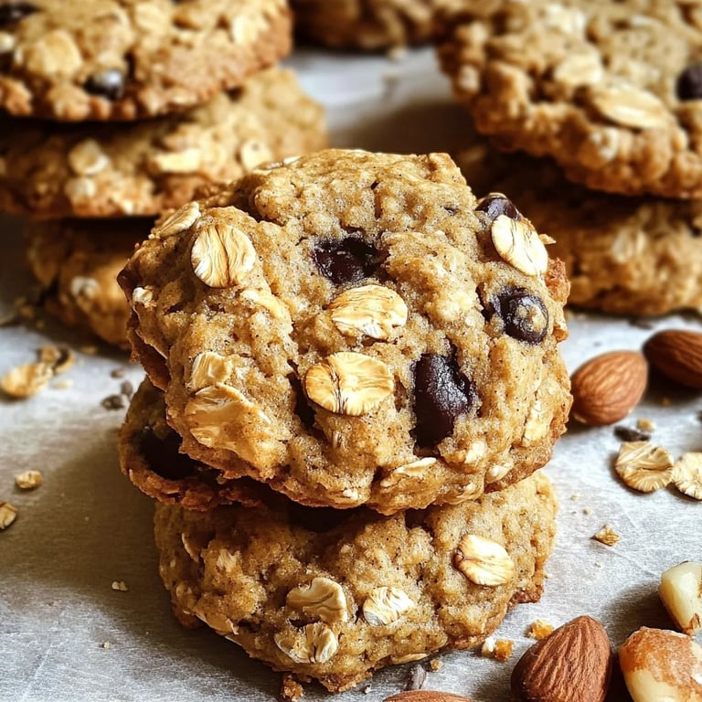 Galletas saludables y fitness con avena, coco y vainilla