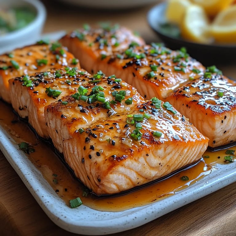 Salmón Glaseado con Jarabe de Arce en Freidora de Aire: Una Increíble Receta Última