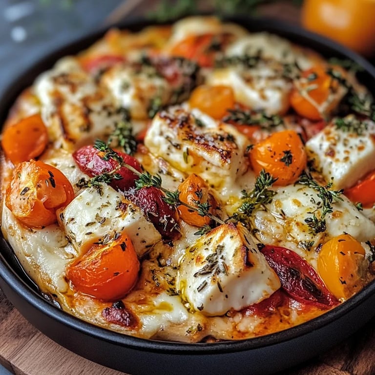 Ofenkürbis mit Feta