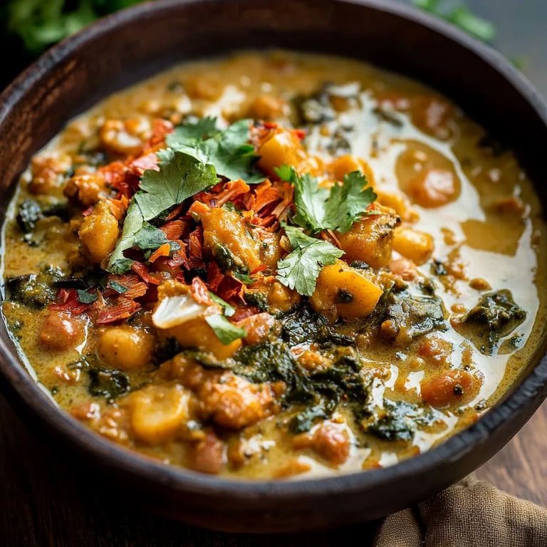 Veganes Grünkohl-Curry