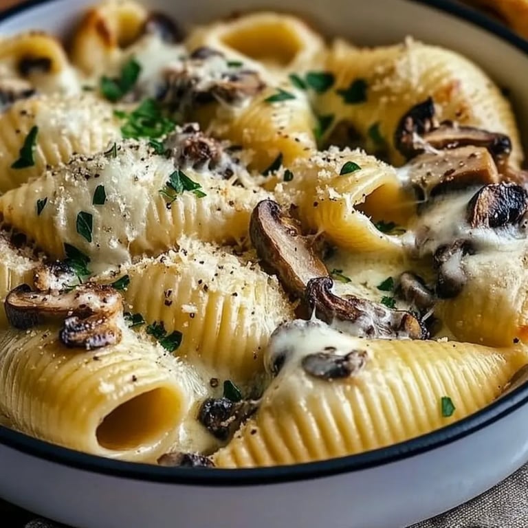 Creamy Garlic Mushroom Stuffed Shells: An Amazing Ultimate Recipe
