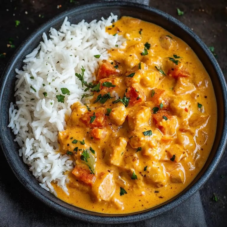 Kürbis-Curry mit Kokosmilch