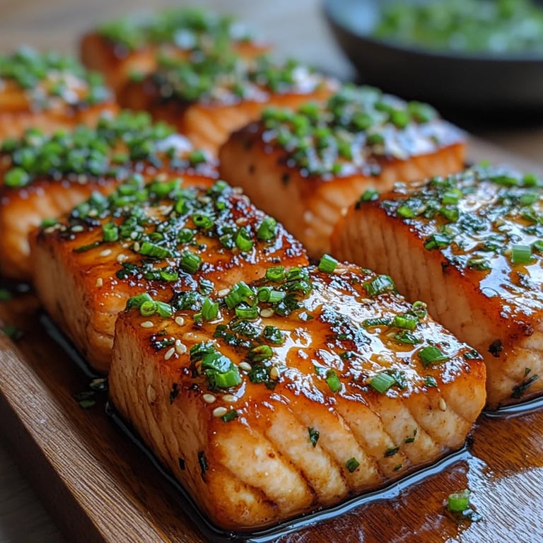 Bocados de Salmón Teriyaki en Freidora de Aire: Una Receta Increíble y Última que Amarás