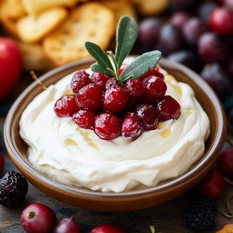 Cranberry Cream Cheese Dip