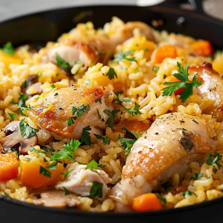 One-Pot Chicken and Rice