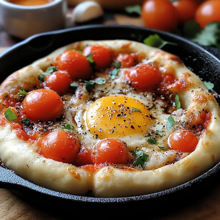 Shakshouka Focaccia Breakfast: An Amazing Ultimate Recipe