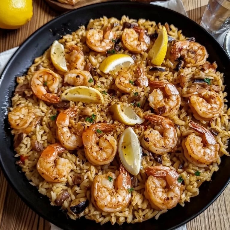 Kryddig Cajun-räkrispanna: Ett fantastiskt ultimat recept