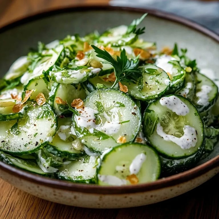 Cucumber Ranch Crack Salad