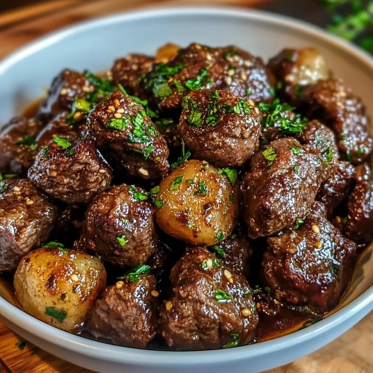 High Protein Slow Cooker Garlic Butter Beef Bites: The Ultimate Amazing Recipe