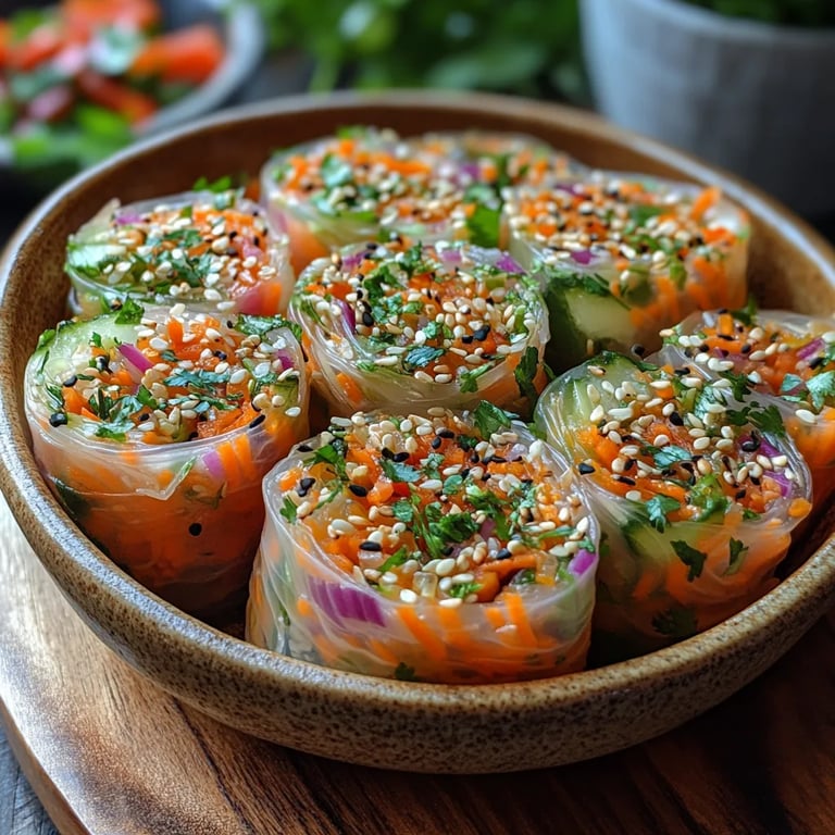 Ensalada de Rollito de Primavera con Jengibre Picante: Una Increíble Receta Esencial