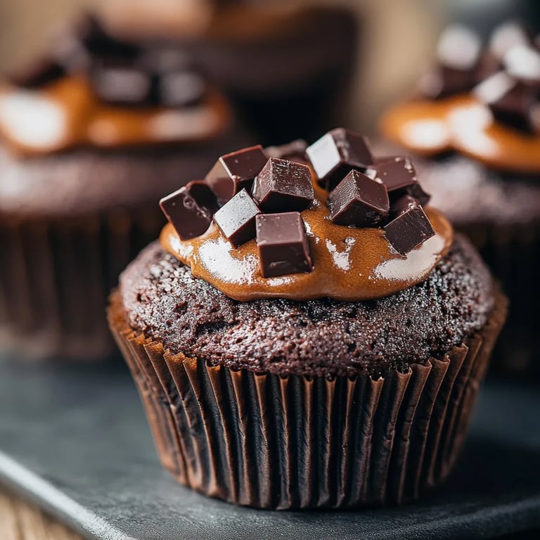 Super saftige Schoko-Muffins