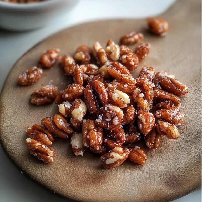 Karamellisierte Walnüsse