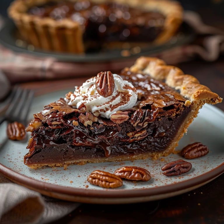 Brownie Pecan Pie